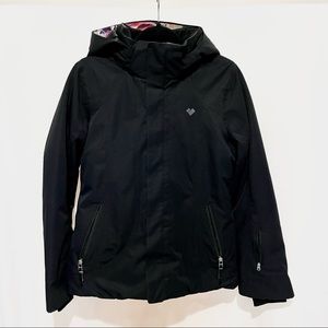 Obermeyer insulated jacket black - teen large (14-16) - like new